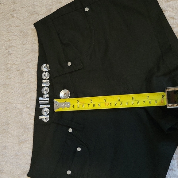 DOLLHOUSE~ Shorts, Black, 0 - Picture 3 of 7